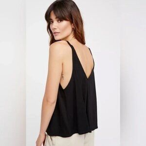 Free People Intimately Dani Tank Swing Top, Black